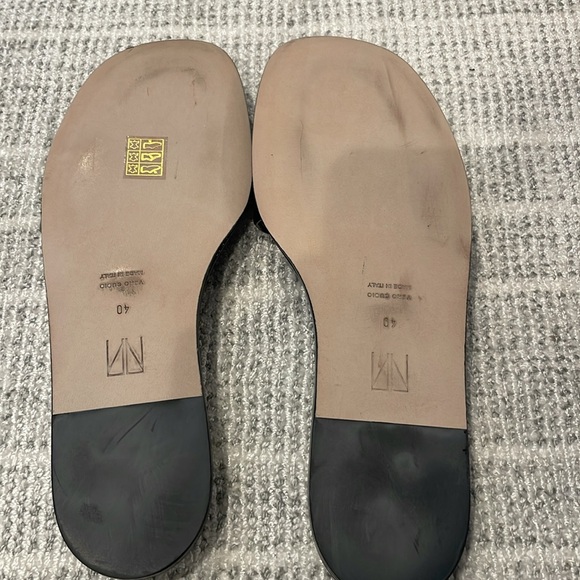 Tamara Mellon leather slides - Picture 2 of 2